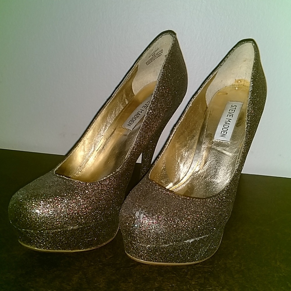 Steve Madden Multi-Glitter Caryssa
